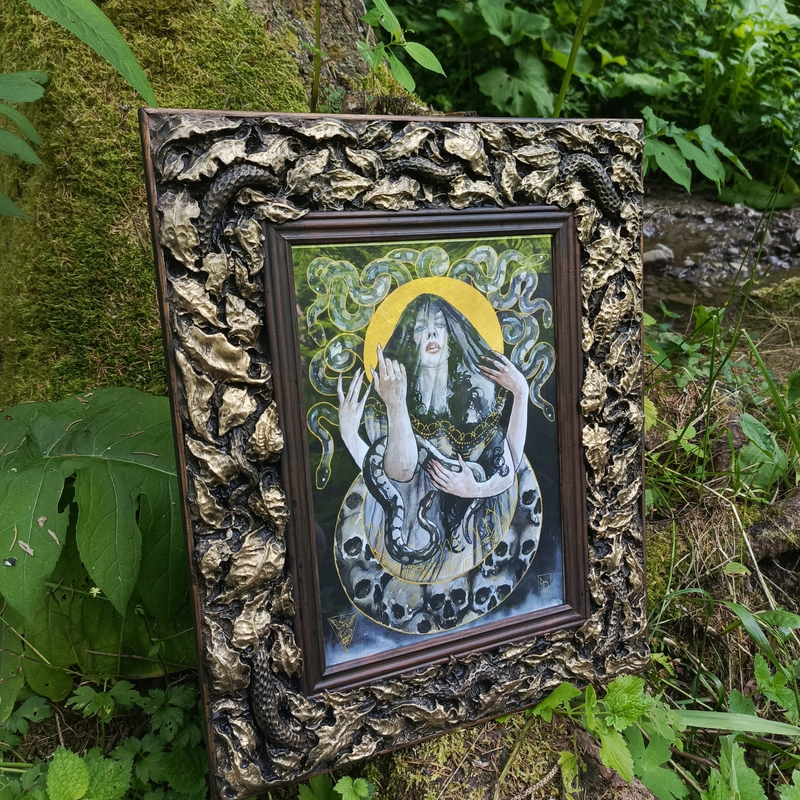 Snake Goddess – PRINT & FRAME